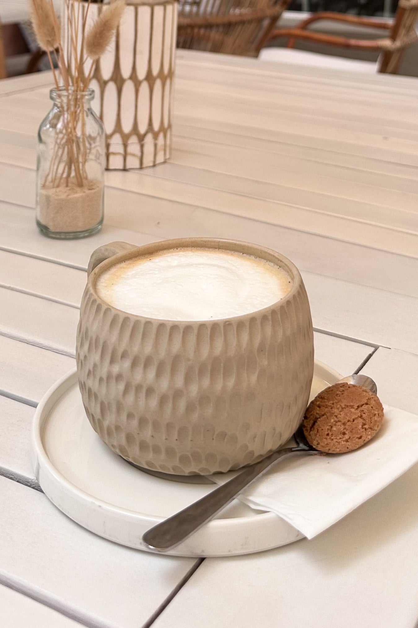 Handgemachte Keramik Cappuccino Tasse