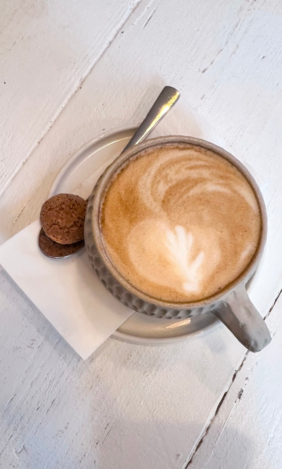 Handgemachte Keramik Cappuccino Tasse