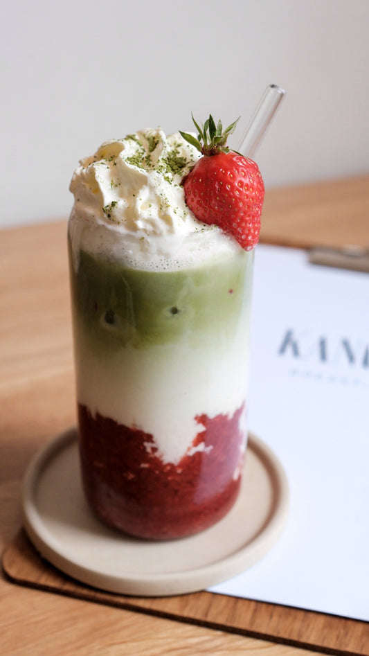 Großes Matcha Glas