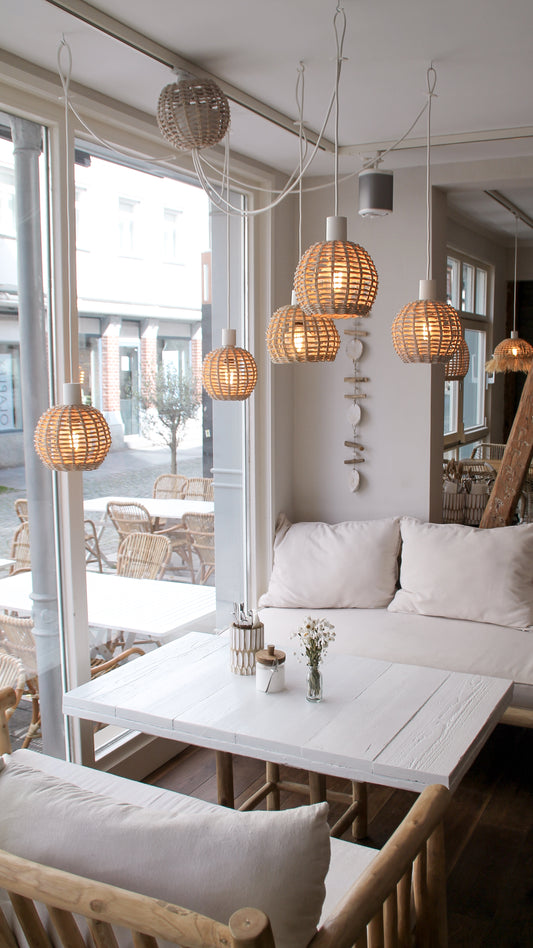 Kano’s Handgemachte Boho Lampenschirme mit Fassung