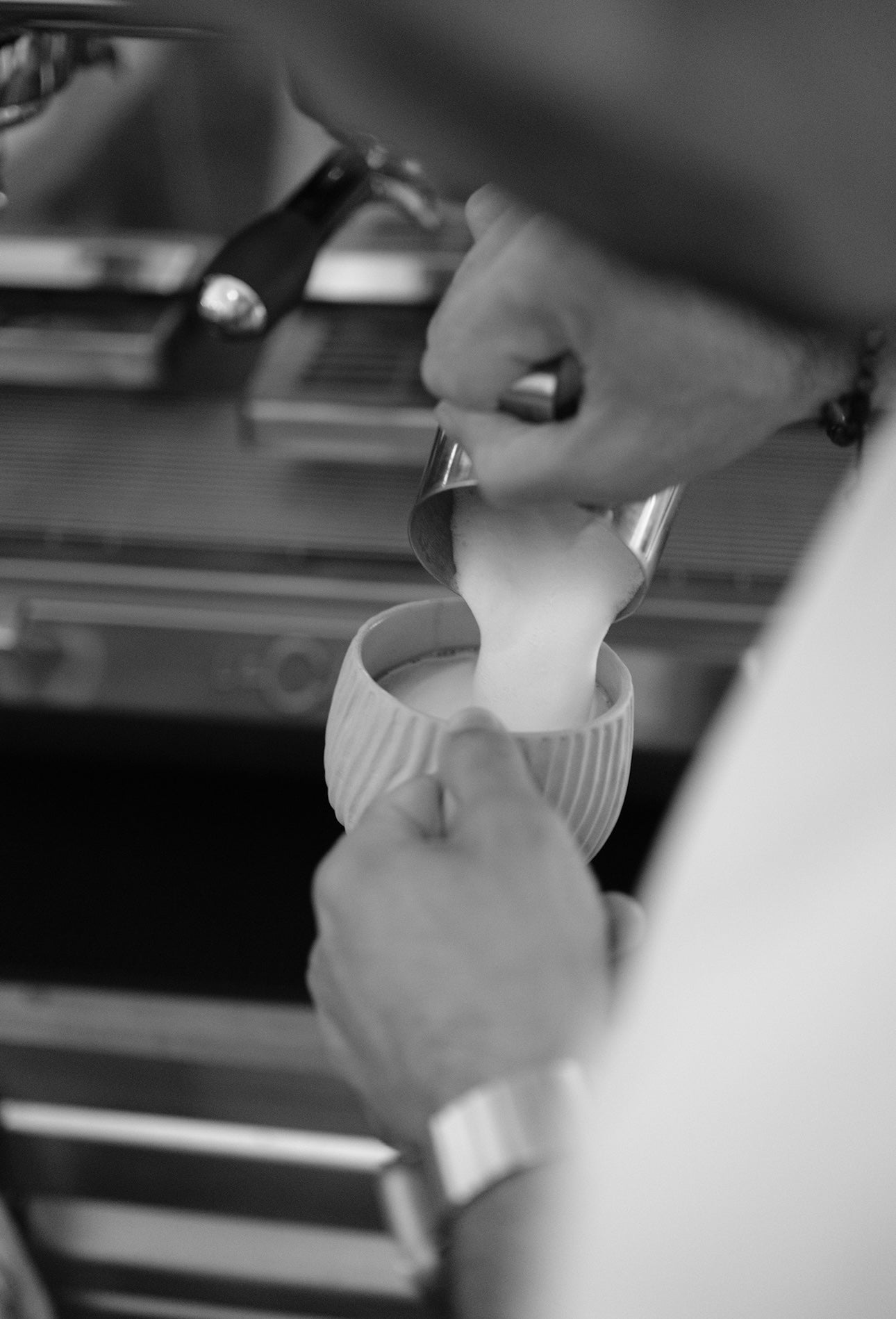 Handgemachte Keramik Cappuccino Tasse